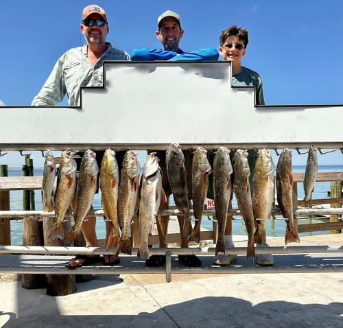 Limit of redfish and speckled trout with Capt. Dave Edwards